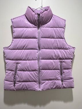 NEW Isabella Active Women’s Full Zip Puffer Vest Zipper Pockets Casual Size XL